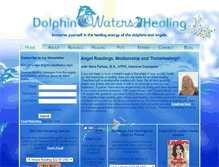 Tablet Screenshot of dolphinwatershealing.com